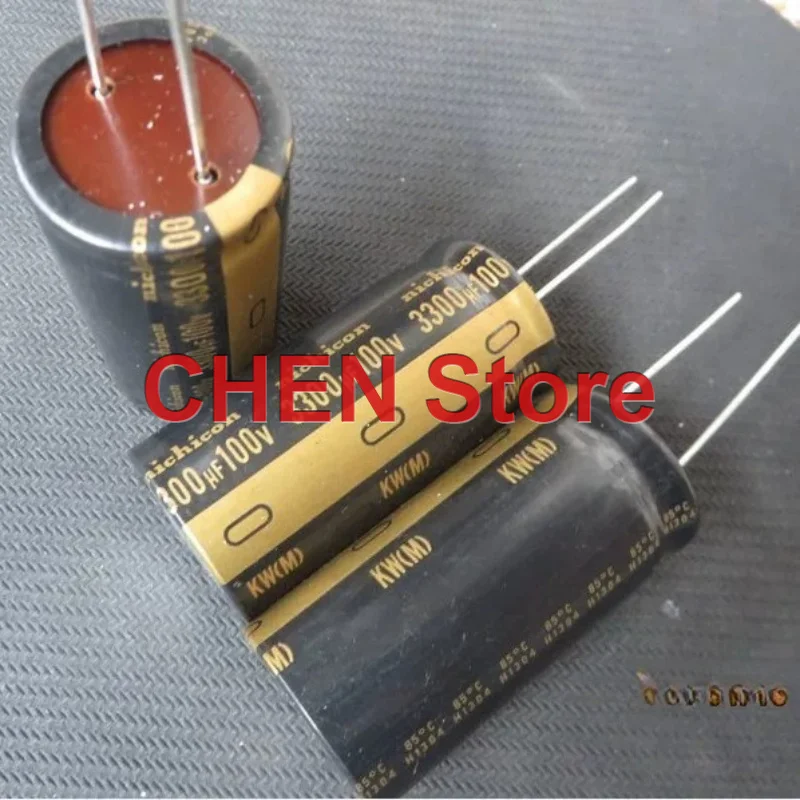 2PCS/lot original NICHICON KW 3300UF 100V 25X50MM 85C audio electrolytic capacitor 100V3300UF free shipping
2PCS/lot original NICHICON KW 3300UF 100V 25X50MM 85C audio electrolytic capacitor 100V3300UF free shipping