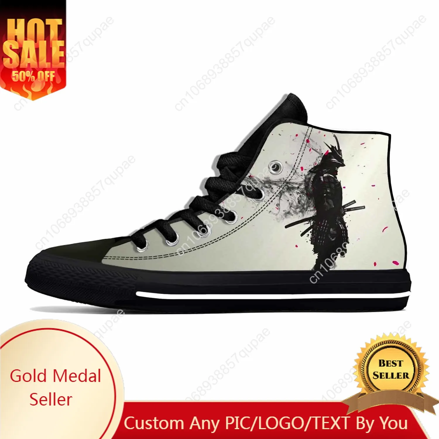Hot Japanese Anime Cartoon Samurai Katana Warrior Casual Cloth Shoes High Top Lightweight Breathable 3D Print Men Women Sneakers
Hot Japanese Anime Cartoon Samurai Katana Warrior Casual Cloth Shoes High Top Lightweight Breathable 3D Print Men Women Sneakers