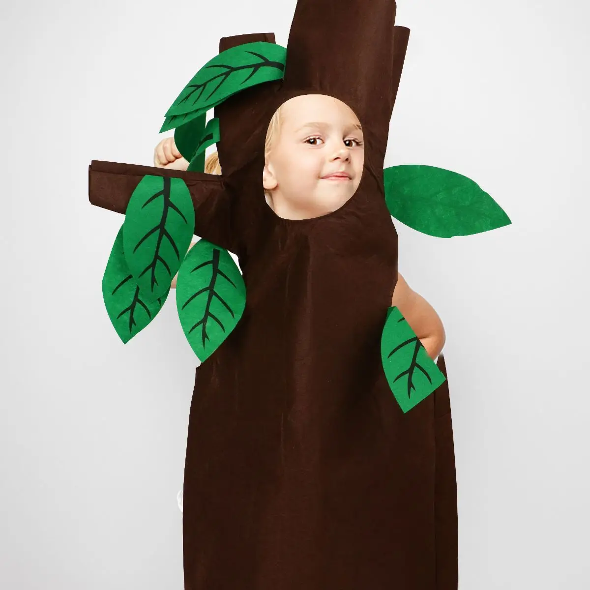 Tree Costumes Kids Halloween Eco DIY Small Tree Clothes Performance Wear Premium Material Stage Play Cosplay Set
Tree Costumes Kids Halloween Eco DIY Small Tree Clothes Performance Wear Premium Material Stage Play Cosplay Set