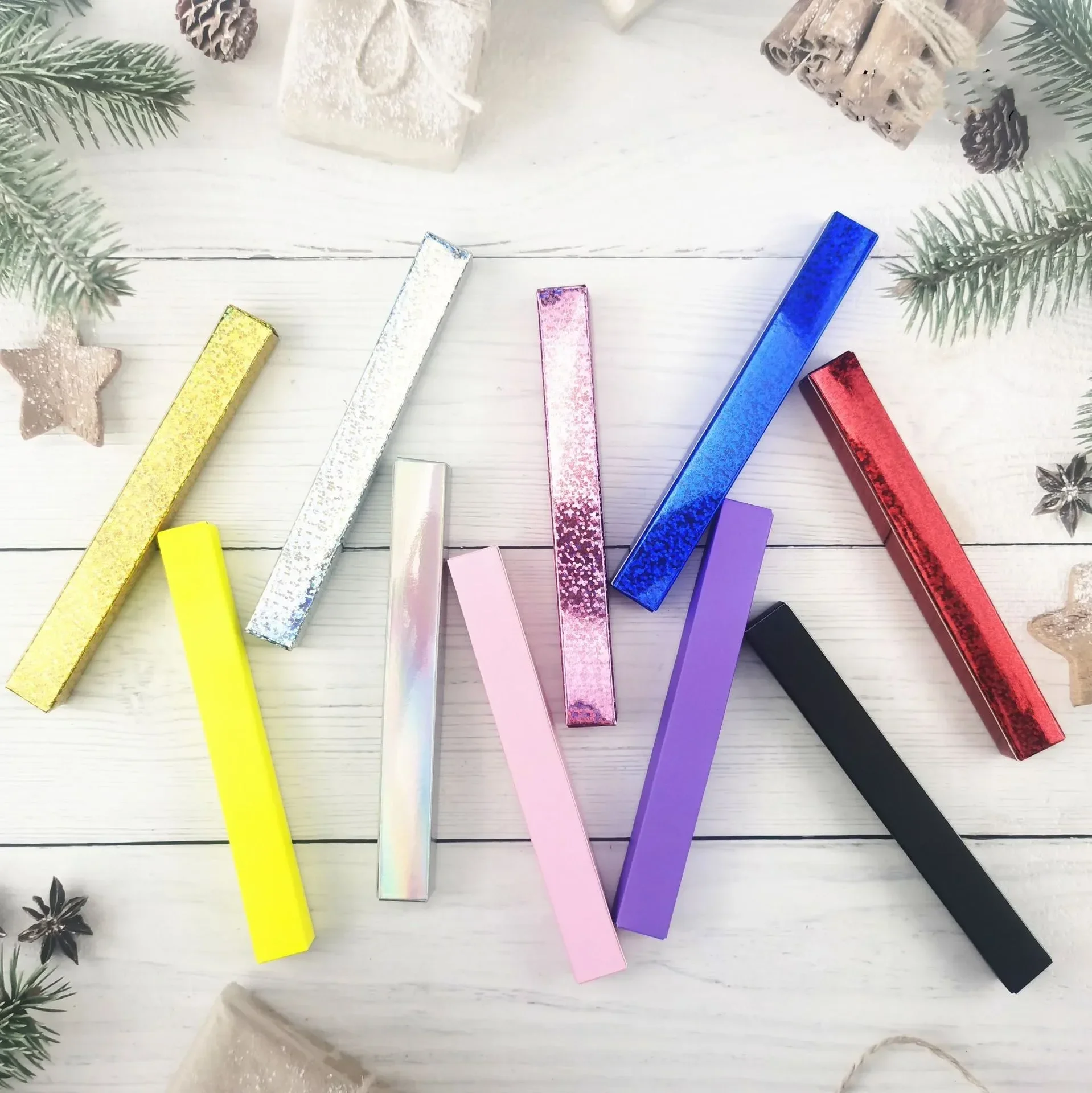 100 шт., блестящая подводка для глаз, накладные ресницы, складная коробка для макияжа, картонная коробка, упаковочные коробки
100 шт., блестящая подводка для глаз, накладные ресницы, складная коробка для макияжа, картонная коробка, упаковочные коробки