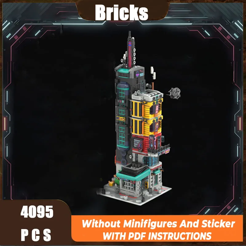 2025 New Moc Building Block Model Cyberpunk Future City Modular Building Block Gift Children's Toy DIY Assembly Set
2025 New Moc Building Block Model Cyberpunk Future City Modular Building Block Gift Children's Toy DIY Assembly Set