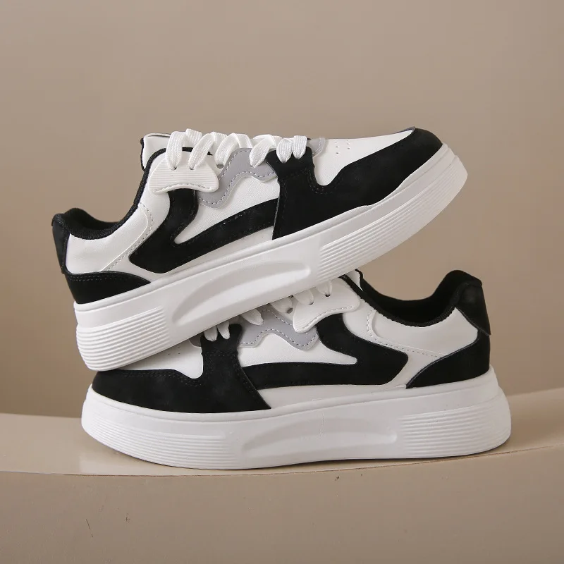 Women's Casual Sport Shoes 2025 Spring New Style Versatile Campus High Aesthetic Value Rubber Outsole Artificial Leather Upper
Women's Casual Sport Shoes 2025 Spring New Style Versatile Campus High Aesthetic Value Rubber Outsole Artificial Leather Upper