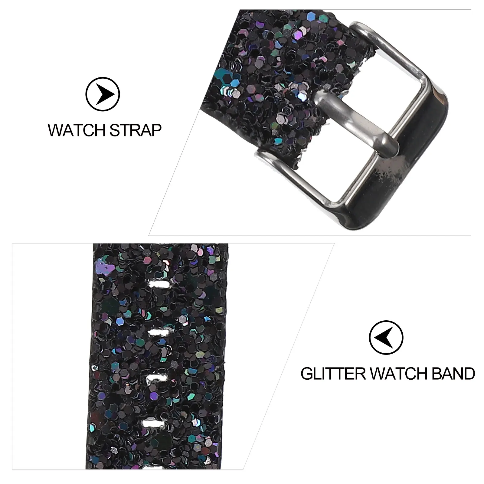 Glitter PU Glitter Watch B Replacement Wristb for Women Smart Watch Durable Comfortable Rose Color
Glitter PU Glitter Watch B Replacement Wristb for Women Smart Watch Durable Comfortable Rose Color