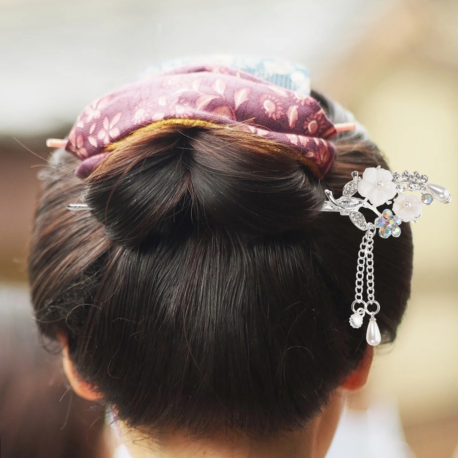 3 Pcs Rhinestones Vintage Hairpin Headdress Stick Zinc Alloy Tassel Accessories Sticks
3 Pcs Rhinestones Vintage Hairpin Headdress Stick Zinc Alloy Tassel Accessories Sticks