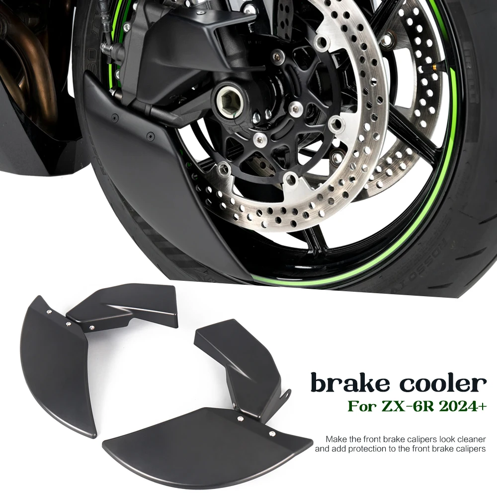 Motorcycle Brake Disk Cooler Air Cooling Duct Side Cover For KAWASAKI NINJA ZX6R ZX-6R 636 2024 2025 2026 Brake Caliper Radiator
Motorcycle Brake Disk Cooler Air Cooling Duct Side Cover For KAWASAKI NINJA ZX6R ZX-6R 636 2024 2025 2026 Brake Caliper Radiator