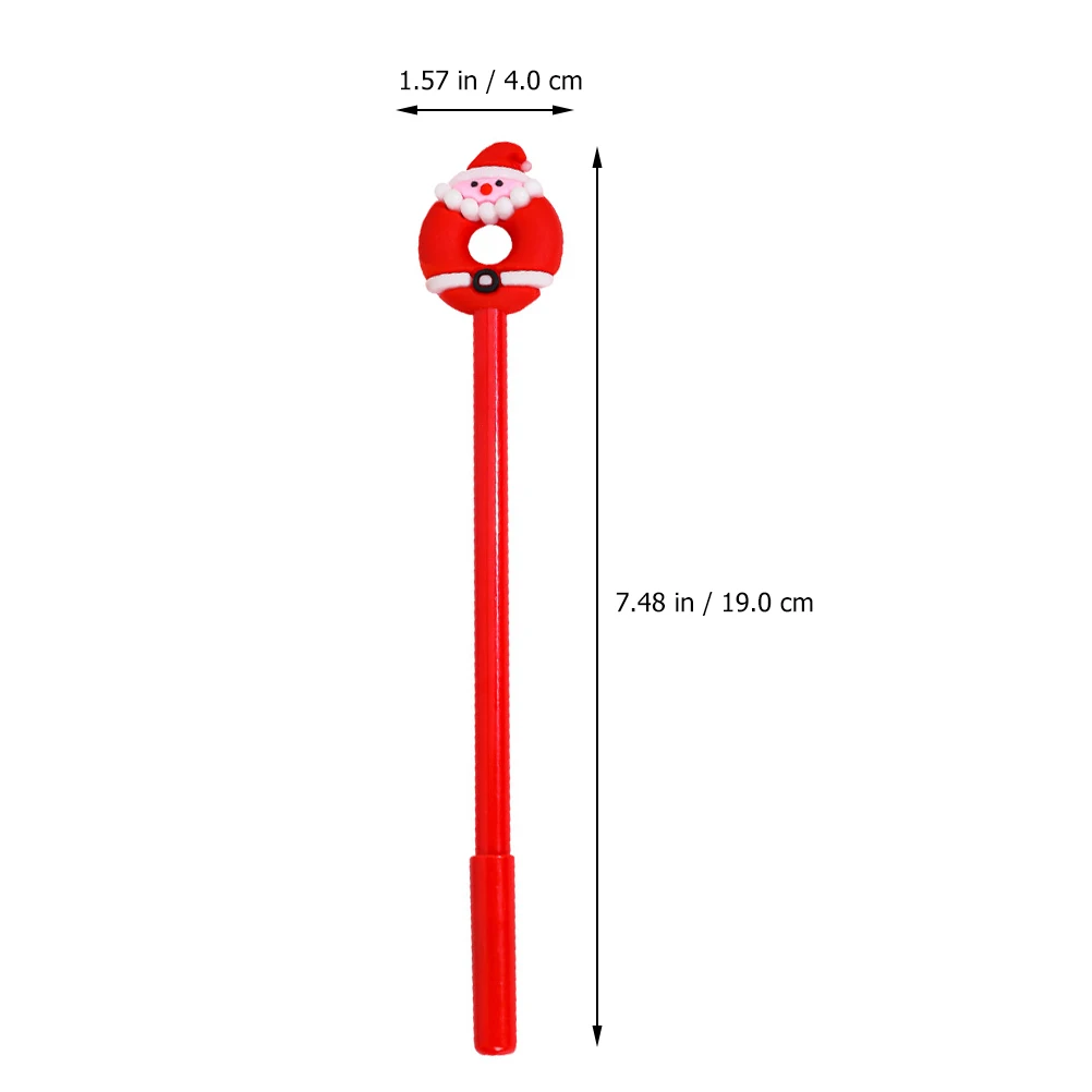 6 Pcs Christmas Santa Pens Eco Kids Stationery Cartoon Gel Pens for Crafting Diaries Study Gifts
6 Pcs Christmas Santa Pens Eco Kids Stationery Cartoon Gel Pens for Crafting Diaries Study Gifts