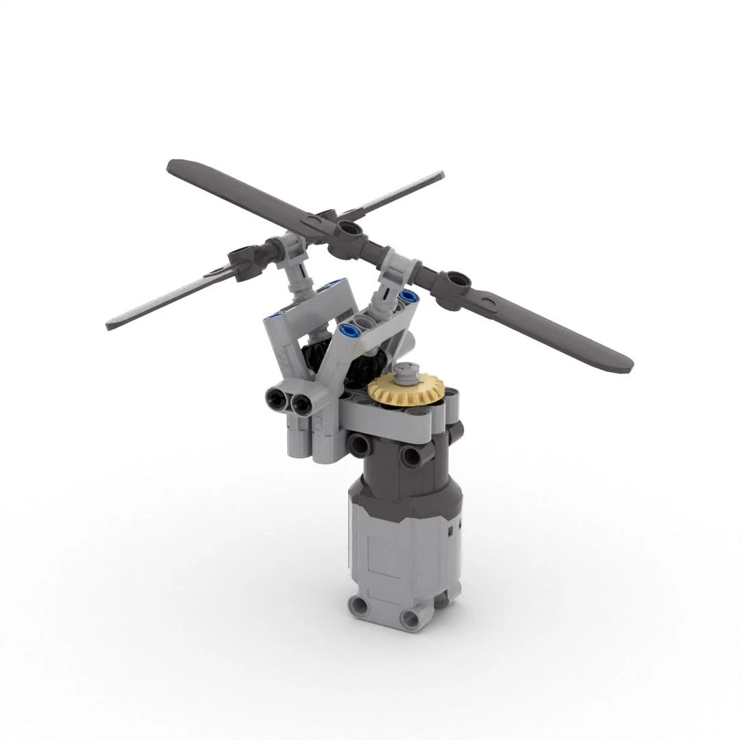 MOC Cross-Axis Rotor Mechanism Kit, Mechanical Gears Bricks Model, STEM Educational Toy Gift
MOC Cross-Axis Rotor Mechanism Kit, Mechanical Gears Bricks Model, STEM Educational Toy Gift