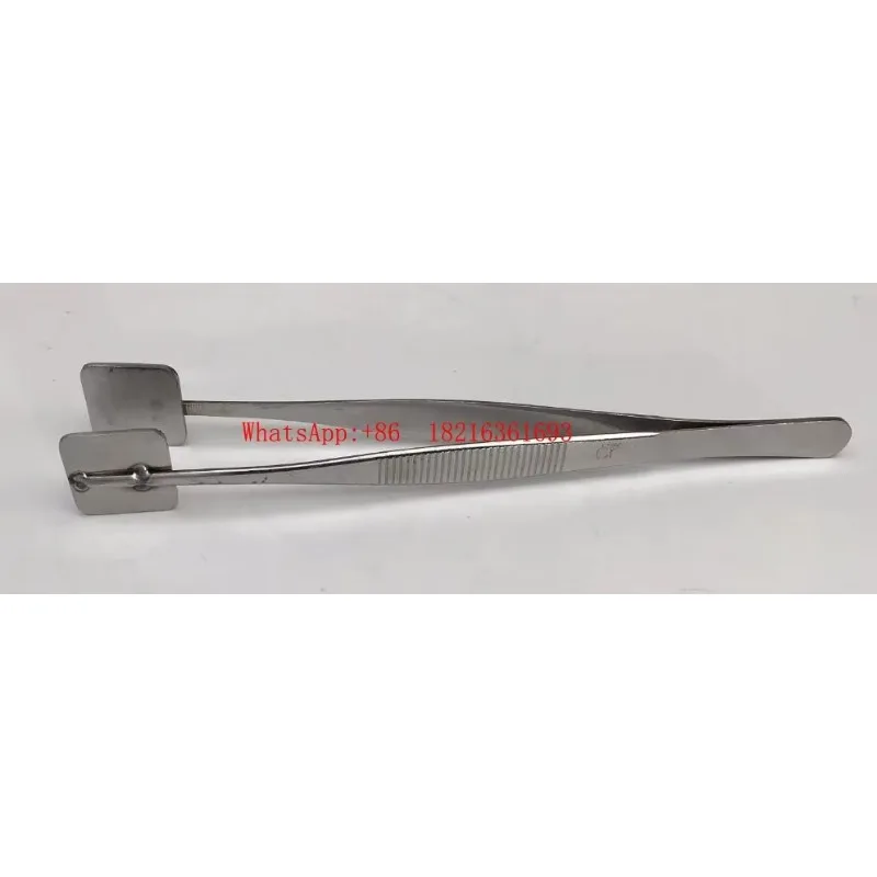 Bend V-head clamp tweezers glass tool glass firing tool square head
Bend V-head clamp tweezers glass tool glass firing tool square head