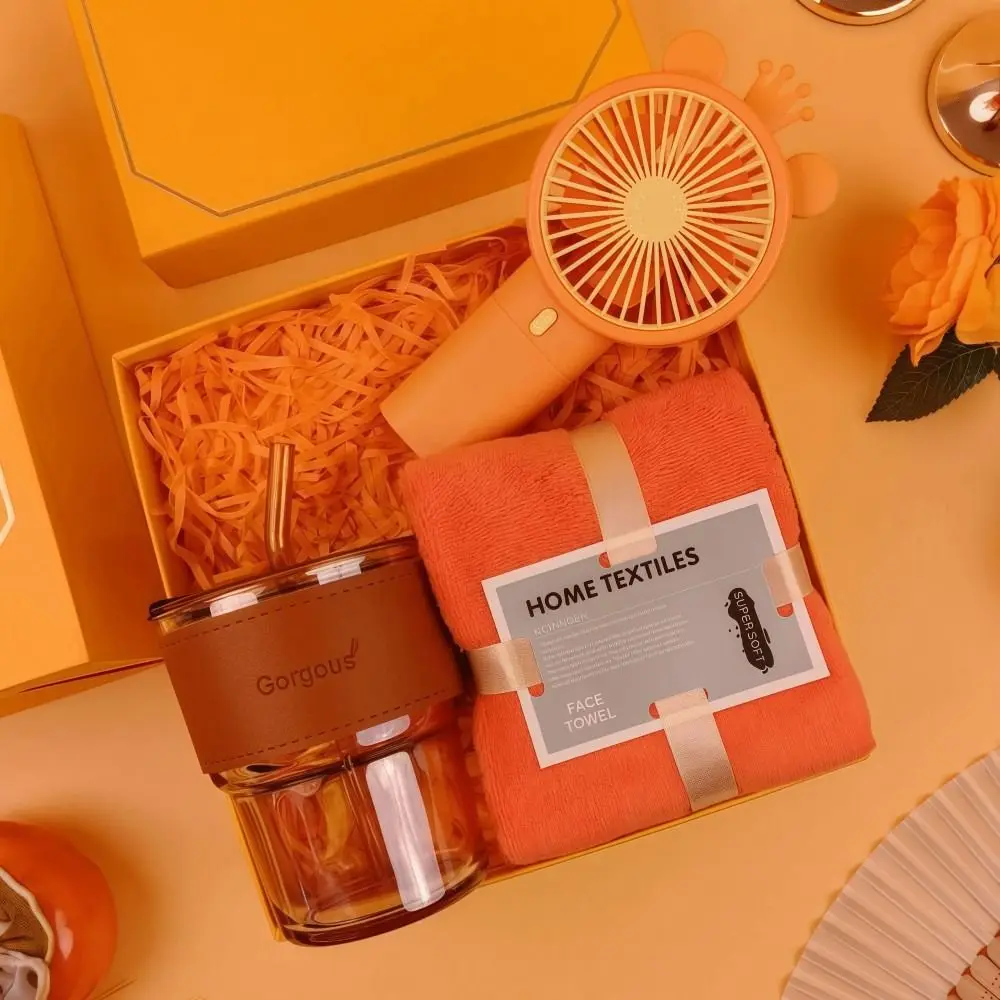 3IN1 Souvenir Gift Set Stylish Design Fan/Towel/Cup Practical Gift Sets Luxury with Paper Bag Gift Box Set Personalized Gifts
3IN1 Souvenir Gift Set Stylish Design Fan/Towel/Cup Practical Gift Sets Luxury with Paper Bag Gift Box Set Personalized Gifts