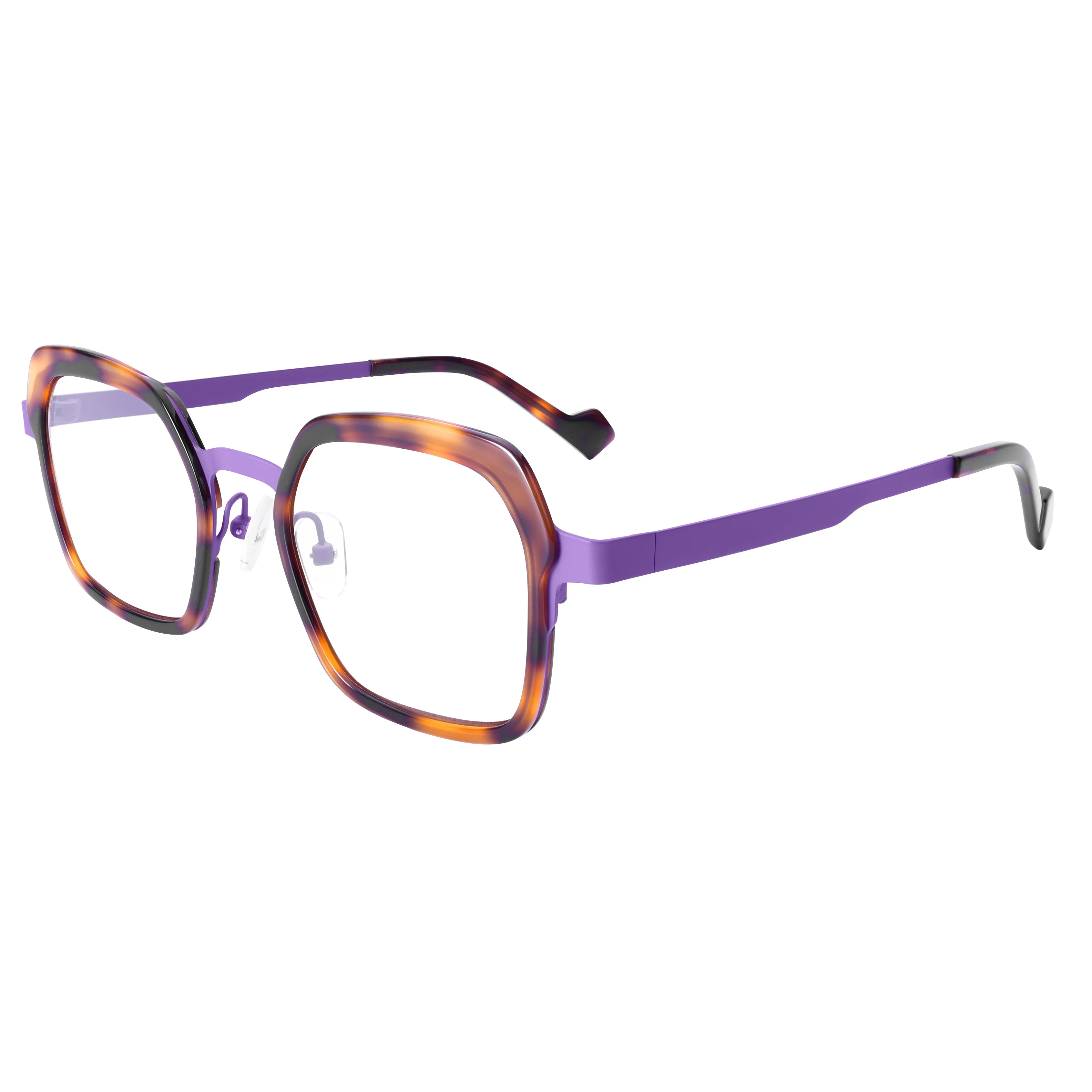 Luxury Acetate Metal Eyeglass Frame Horn Rimmed Design Prescription Ready for Men and Women Blue Light Blocking Computer Glasses
Luxury Acetate Metal Eyeglass Frame Horn Rimmed Design Prescription Ready for Men and Women Blue Light Blocking Computer Glasses