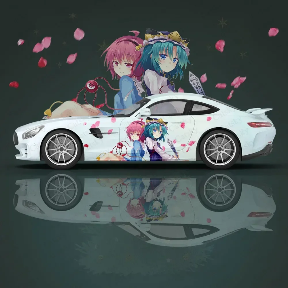 Пользовательские Shikieiki Yamaxanadu автомобильные аксессуары аниме Itasha наклейки на тело авто боковая пленка наклейка на тело внедорожник декоративный узор 
Пользовательские Shikieiki Yamaxanadu автомобильные аксессуары аниме Itasha наклейки на тело авто боковая пленка наклейка на тело внедорожник декоративный узор