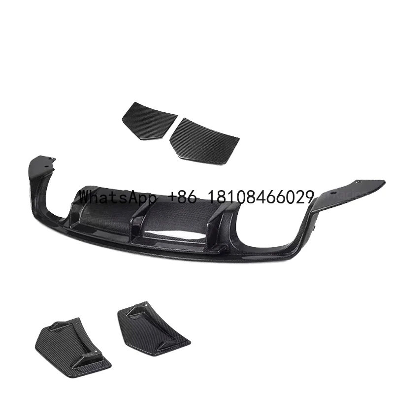 Real Carbon Fiber Rear Diffuser Lip Splitter Spoiler for Audi TT MK3 TTS TTRS 2015-2019 Exterior Accessories
Real Carbon Fiber Rear Diffuser Lip Splitter Spoiler for Audi TT MK3 TTS TTRS 2015-2019 Exterior Accessories