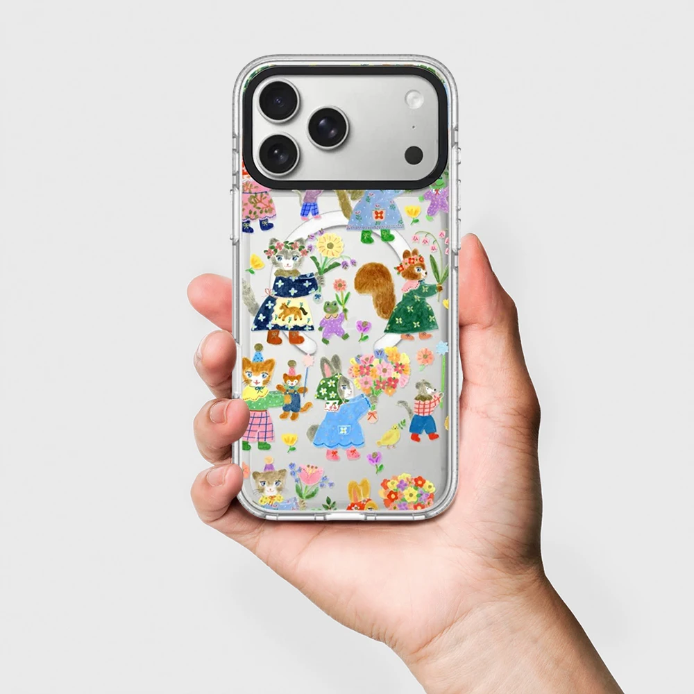 Cute Flower Squirrel Rabbit White Border Magnetic Phone Case Cover for IPhone 12 13 14 15 16 17 Pro Max Case for IPhone 17 Air
Cute Flower Squirrel Rabbit White Border Magnetic Phone Case Cover for IPhone 12 13 14 15 16 17 Pro Max Case for IPhone 17 Air