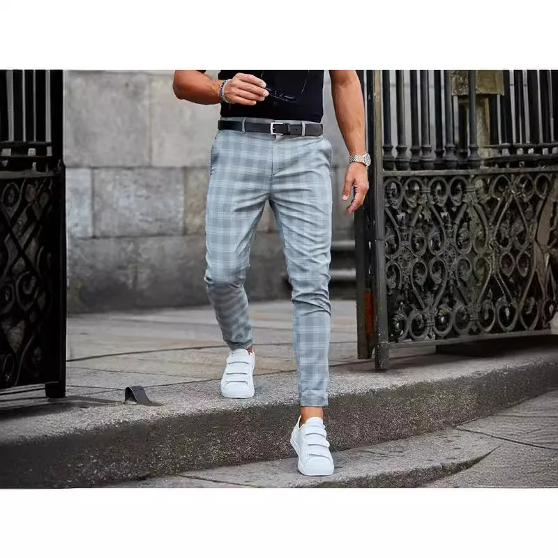 Fashion Men Trousers Plaid Loose Autumn Winter Vintage Men's Pants Business Casual Straight Leg Slim Pants
Fashion Men Trousers Plaid Loose Autumn Winter Vintage Men's Pants Business Casual Straight Leg Slim Pants