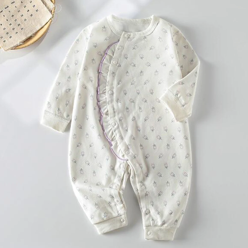 Baby Clothes Girl Long Sleeve Romper Cotton Floral Baby Onesies Princess First Birthday Infant Newborn Baby Jumpsuit
Baby Clothes Girl Long Sleeve Romper Cotton Floral Baby Onesies Princess First Birthday Infant Newborn Baby Jumpsuit
