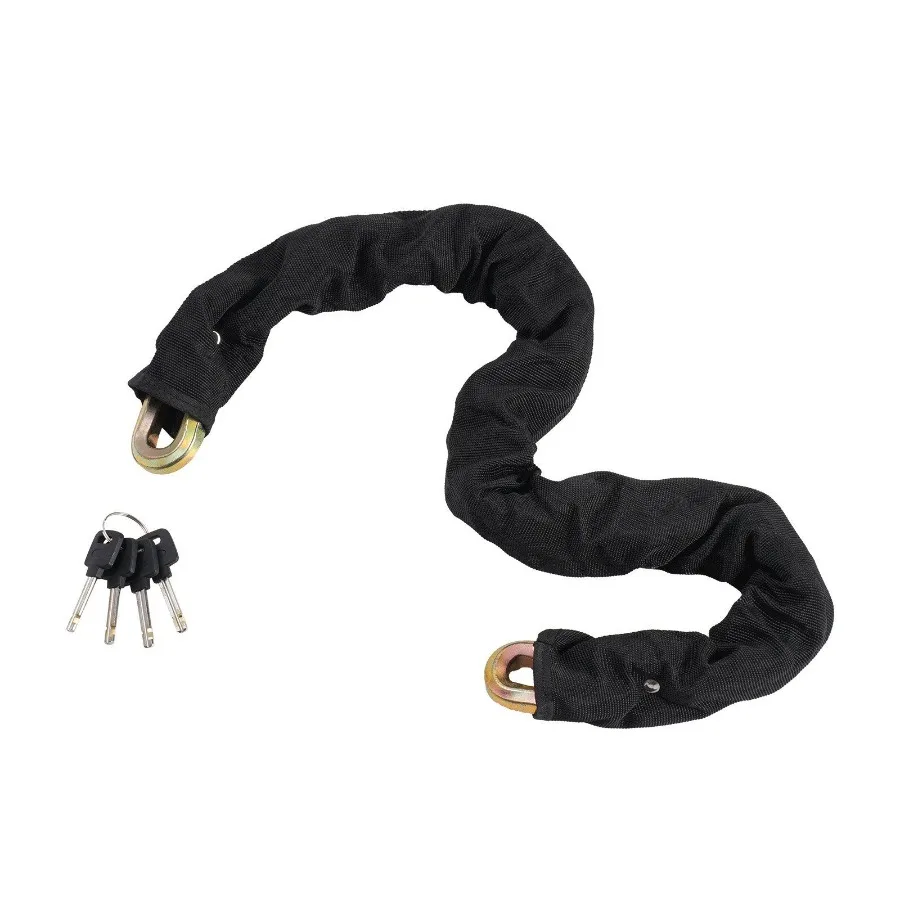 Bike Chain Lock 3.28FT Heavy Duty Bike Lock AntiTheft Bicycle Chain Lock 14mm Thicker Bicycle Lock Chain with 4 Keys for EBike
Bike Chain Lock 3.28FT Heavy Duty Bike Lock AntiTheft Bicycle Chain Lock 14mm Thicker Bicycle Lock Chain with 4 Keys for EBike