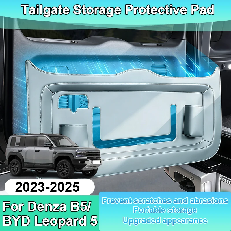 Car Tailgate Pads For Denza B5 Body Kit BYD Leopard 5 Fangchengbao Bao 5 2026-2023 Trunk Storage Pocket Auto Protective Tools
Car Tailgate Pads For Denza B5 Body Kit BYD Leopard 5 Fangchengbao Bao 5 2026-2023 Trunk Storage Pocket Auto Protective Tools