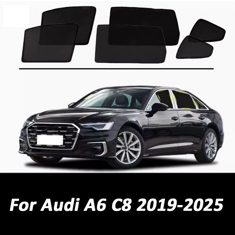 For Audi A6 C8 2019-2025 Car Window SunShade Shield Front Windshield Rear Side Window Curtain
For Audi A6 C8 2019-2025 Car Window SunShade Shield Front Windshield Rear Side Window Curtain