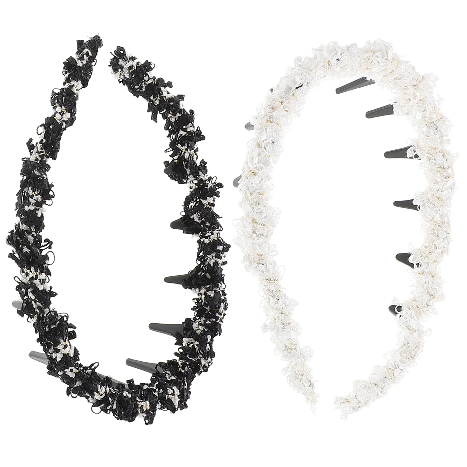 2pcs Headband for Women Hair Accessories Cute Non Slip Elastic Spa Face Washing Anti Slip Braid Comb Holders
2pcs Headband for Women Hair Accessories Cute Non Slip Elastic Spa Face Washing Anti Slip Braid Comb Holders