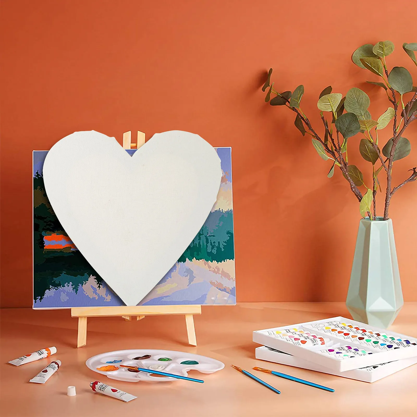 Холст для рисования в форме сердца, деревянная доска для творчества своими руками, для масляной и акриловой живописи, для домашней студии, пустая панель для рисования для художников
Холст для рисования в форме сердца, деревянная доска для творчества своими руками, для масляной и акриловой живописи, для домашней студии, пустая панель для рисования для художников