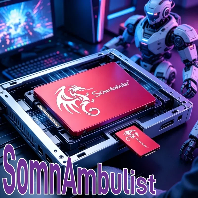 SomnAmbulist SATA3 SSD 2.5 Inch 120GB 240GB 480GB 1TB 2TB For Laptop Desktop
SomnAmbulist SATA3 SSD 2.5 Inch 120GB 240GB 480GB 1TB 2TB For Laptop Desktop