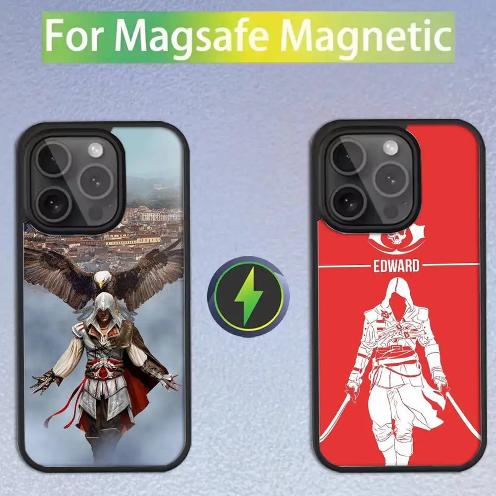 A-Assassins G-Game C-Creed Phone Case For iPhone 16,15,14,13,12,11,Pro,Max,Plus,Mini,SE Magsafe Magnetic Wireless Charging
A-Assassins G-Game C-Creed Phone Case For iPhone 16,15,14,13,12,11,Pro,Max,Plus,Mini,SE Magsafe Magnetic Wireless Charging