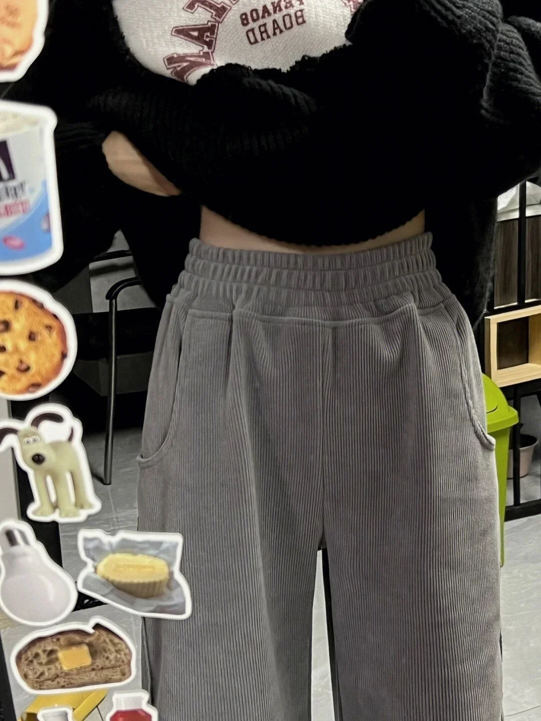 Leg Casual Pants for Women Loose Corduroy Sports Straight Korean Fashion Women Clothing Y2k Pants
Leg Casual Pants for Women Loose Corduroy Sports Straight Korean Fashion Women Clothing Y2k Pants