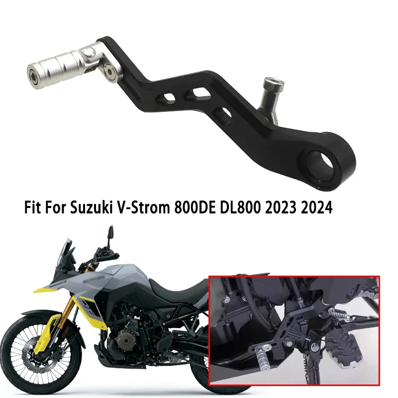 Подходит для Suzuki VStrom V-STROM 800DE 2023 2024, регулируемый складной рычаг переключения передач из алюминиевого сплава с ЧПУ 800 DE 
Подходит для Suzuki VStrom V-STROM 800DE 2023 2024, регулируемый складной рычаг переключения передач из алюминиевого сплава с ЧПУ 800 DE