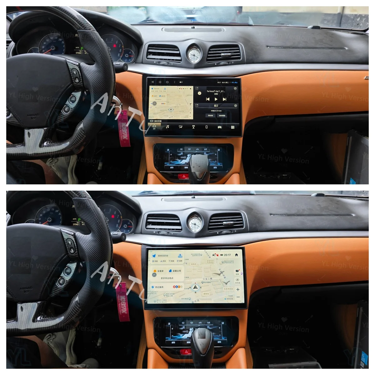 Android Touch Screen Car Radio For Maserati GranTurismo GT/GC 2007-2019 Multimedia Video Player Stereo Auto GPS Carplay DSP Unit
Android Touch Screen Car Radio For Maserati GranTurismo GT/GC 2007-2019 Multimedia Video Player Stereo Auto GPS Carplay DSP Unit