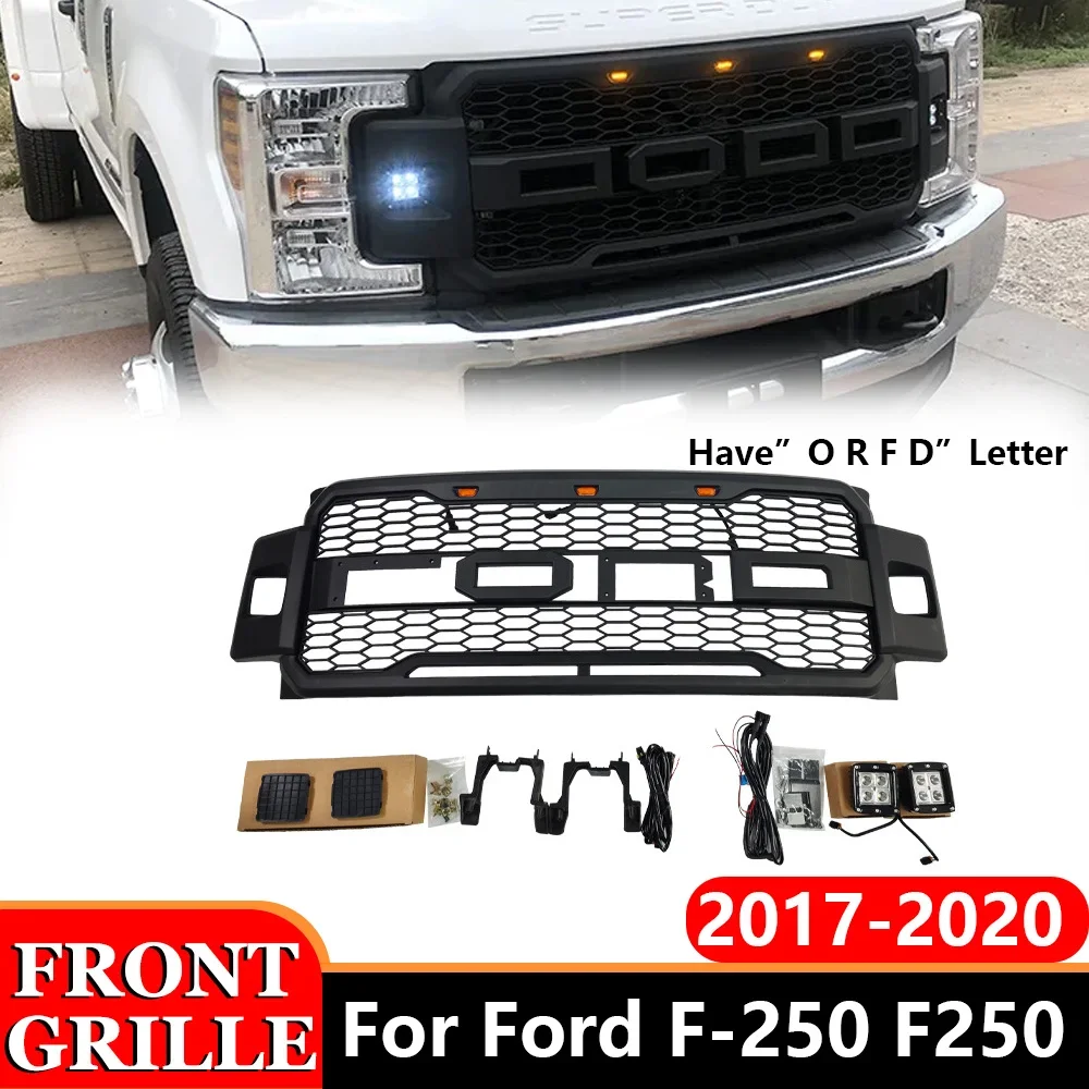 Front Grille For Ford F250 F-250 2017 2018 2019 2020 Super Duty ABS Raptor Style Car Front Grille Racing Grill Accessories
Front Grille For Ford F250 F-250 2017 2018 2019 2020 Super Duty ABS Raptor Style Car Front Grille Racing Grill Accessories