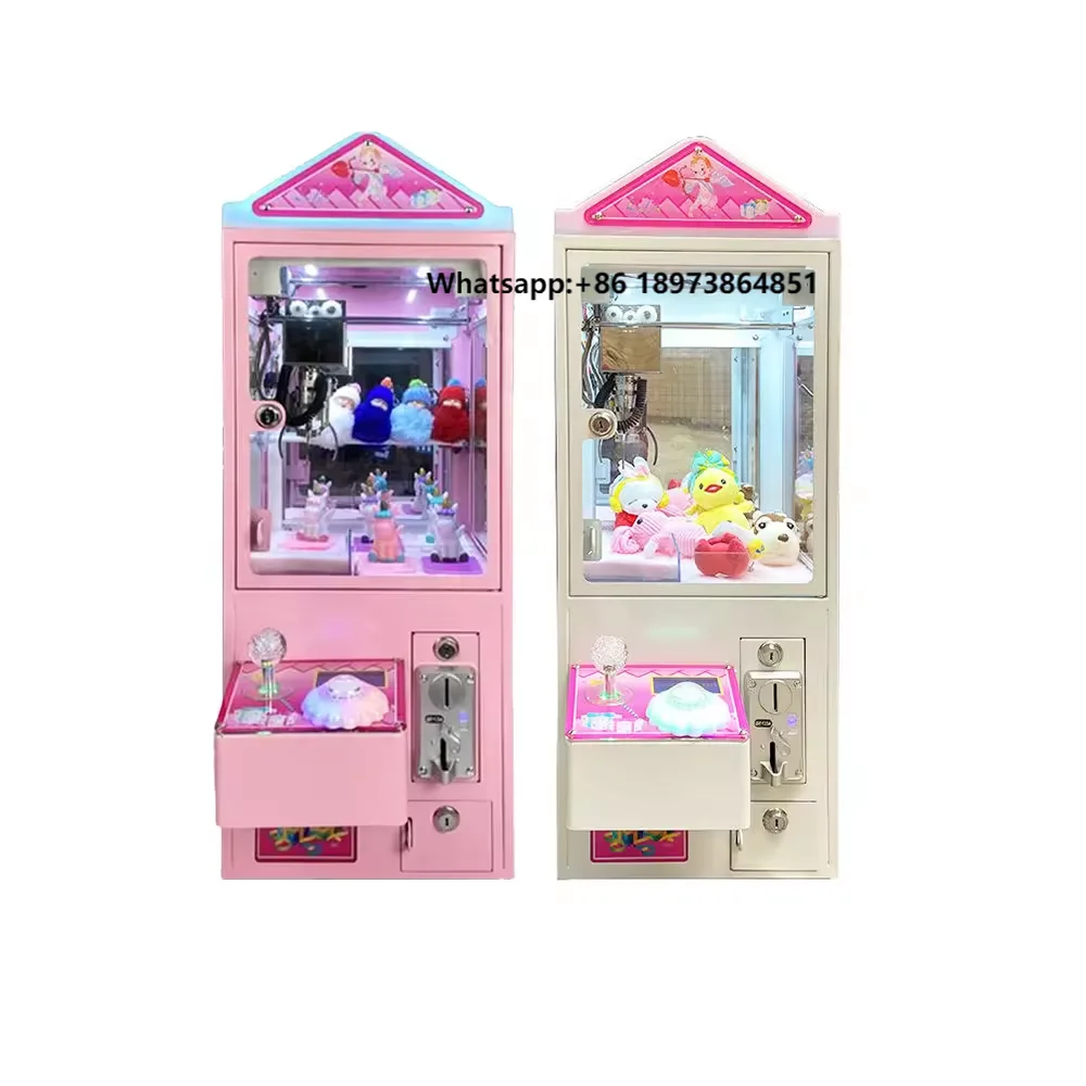 High Quality 85cm Height Coin Operated Mini Plush Toy Doll Machine Metal Mini Claw Crane Machine for Kids
High Quality 85cm Height Coin Operated Mini Plush Toy Doll Machine Metal Mini Claw Crane Machine for Kids