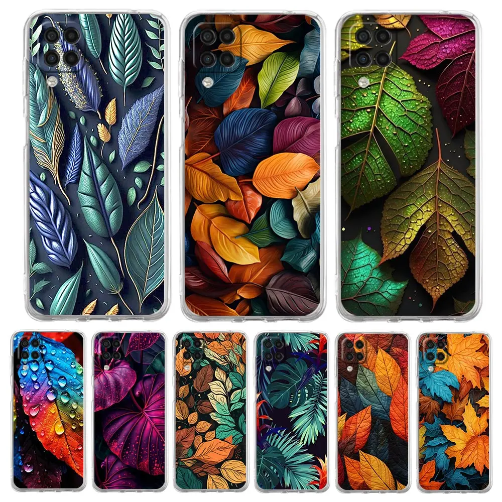 Soft TPU Cover for Samsung Galaxy A13 A15 A17 A23 A25 A32 A33 A35 A52 A53 A55 5G Transparent Phone Case Colorful Leaves Fundas
Soft TPU Cover for Samsung Galaxy A13 A15 A17 A23 A25 A32 A33 A35 A52 A53 A55 5G Transparent Phone Case Colorful Leaves Fundas