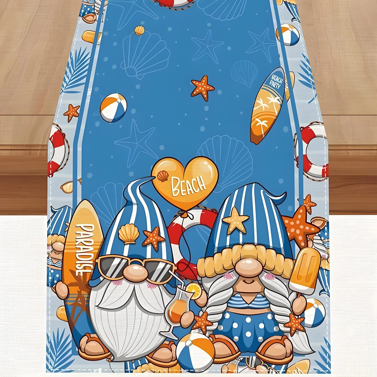 New Blue Dwarf Summer Beach Table Flag Hawaiian Beach Pool Party decorations and family gathering supplies
New Blue Dwarf Summer Beach Table Flag Hawaiian Beach Pool Party decorations and family gathering supplies