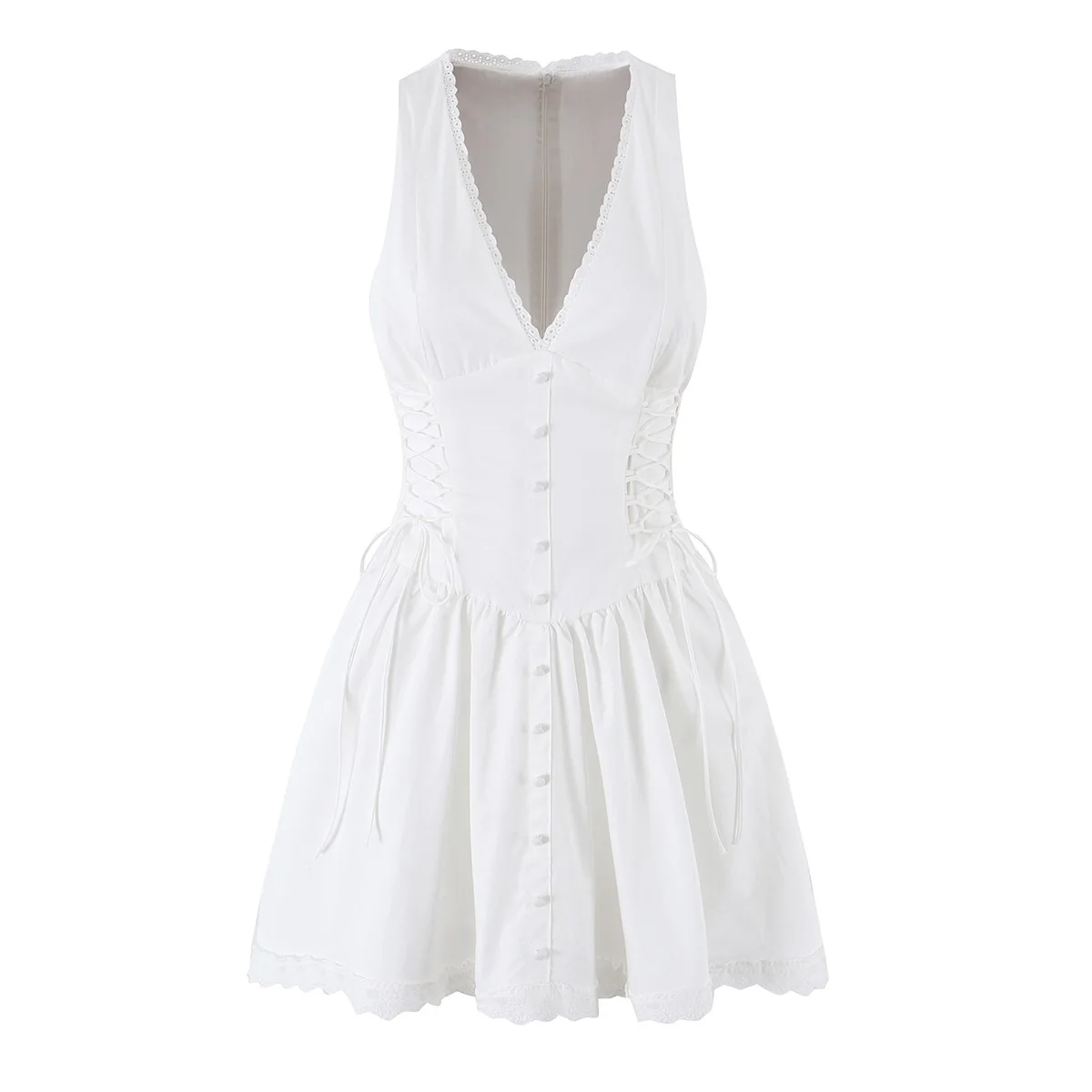 Dave&di Sexy V-neck Bag Hip Skirt New Women's Waist Cinching Slimming Vest Dress For Women Elegant Party Dresses
Dave&di Sexy V-neck Bag Hip Skirt New Women's Waist Cinching Slimming Vest Dress For Women Elegant Party Dresses