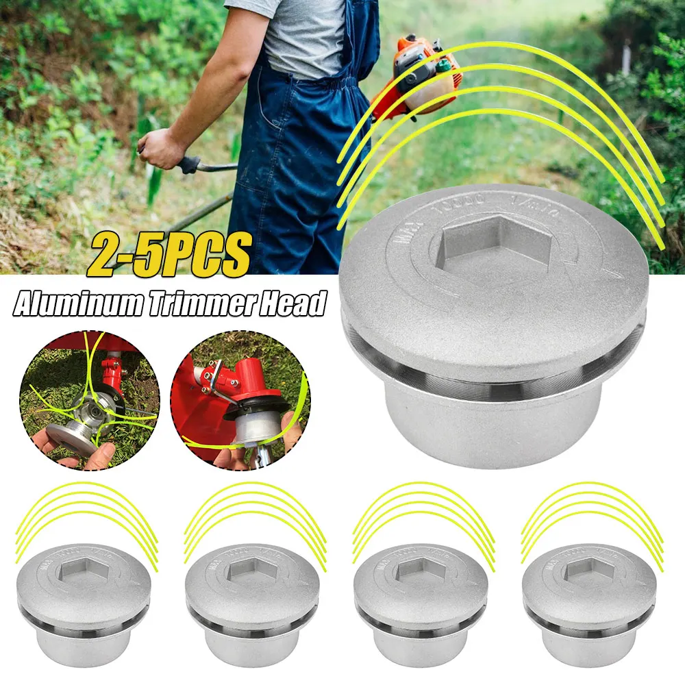 2-5PCS Universal Trimmer Head Aluminum Line Trimmer Head Replacement Parts Brushcutter Trimmer Head for Grass Trimmer Cutter
2-5PCS Universal Trimmer Head Aluminum Line Trimmer Head Replacement Parts Brushcutter Trimmer Head for Grass Trimmer Cutter