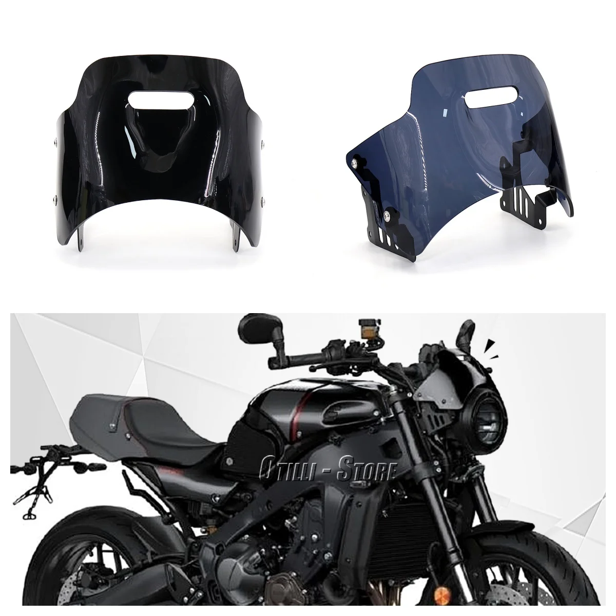 Для YAMAHA XSR 900 2022, акриловое лобовое стекло мотоцикла, регулируемые чехлы для ветрового стекла, дефлектор, аксессуары для обтекателя
Для YAMAHA XSR 900 2022, акриловое лобовое стекло мотоцикла, регулируемые чехлы для ветрового стекла, дефлектор, аксессуары для обтекателя