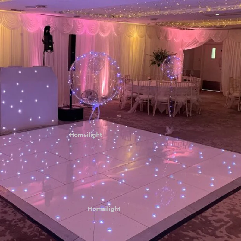 Romantic White LED Starlit Dance Floor Starry Dancefloor Panel Tile for Wedding Party Disco
Romantic White LED Starlit Dance Floor Starry Dancefloor Panel Tile for Wedding Party Disco