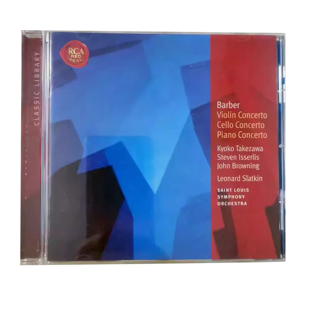 CD Парикмахерская Скрипка Виолончель Concerto Iseris Takesawa Gongzi 20-го века Американская романтическая классическая музыка Оба лирическая и драматическая
CD Парикмахерская Скрипка Виолончель Concerto Iseris Takesawa Gongzi 20-го века Американская романтическая классическая музыка Оба лирическая и драматическая