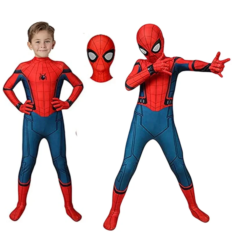 Spider Man Cosplay Costume For Child Kids Homecoming Spiderman Suit Superhero Zentai Jumpsuit Halloween Carnival Party Costume
Spider Man Cosplay Costume For Child Kids Homecoming Spiderman Suit Superhero Zentai Jumpsuit Halloween Carnival Party Costume