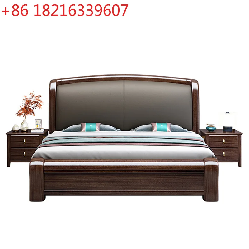 Purple gold sandalwood new Chinese all-solid wood 1.8 meters 1.5 thickened bold soft bag master bedroom wedding bed
Purple gold sandalwood new Chinese all-solid wood 1.8 meters 1.5 thickened bold soft bag master bedroom wedding bed