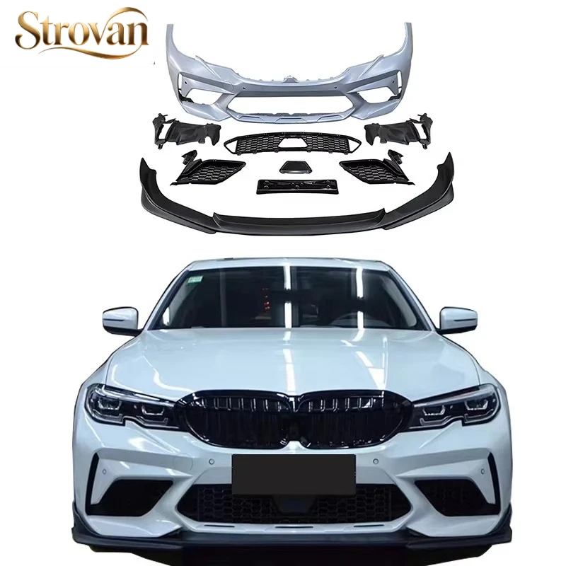 Передний бампер STRO G20 для BMW 3 серии G20, комплект обвеса M3C, материал PP, бамперы M3C, 2020-2022 гг.
Передний бампер STRO G20 для BMW 3 серии G20, комплект обвеса M3C, материал PP, бамперы M3C, 2020-2022 гг.