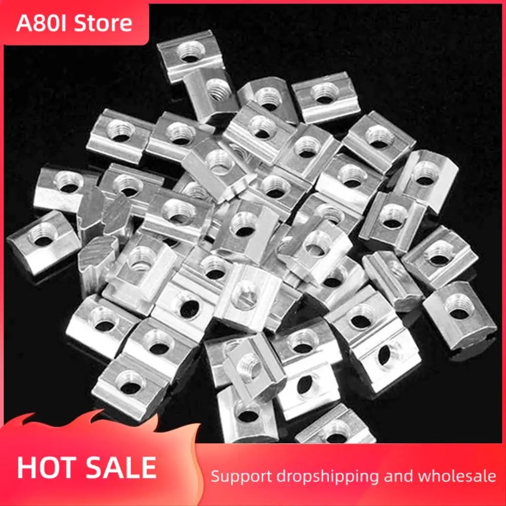 A80I 50Pcs M5 T Sliding Nut Zin-Plated Carbon Steel T Sliding Nut & 1Set 2020 Series Aluminum Profile Connector Set
A80I 50Pcs M5 T Sliding Nut Zin-Plated Carbon Steel T Sliding Nut & 1Set 2020 Series Aluminum Profile Connector Set