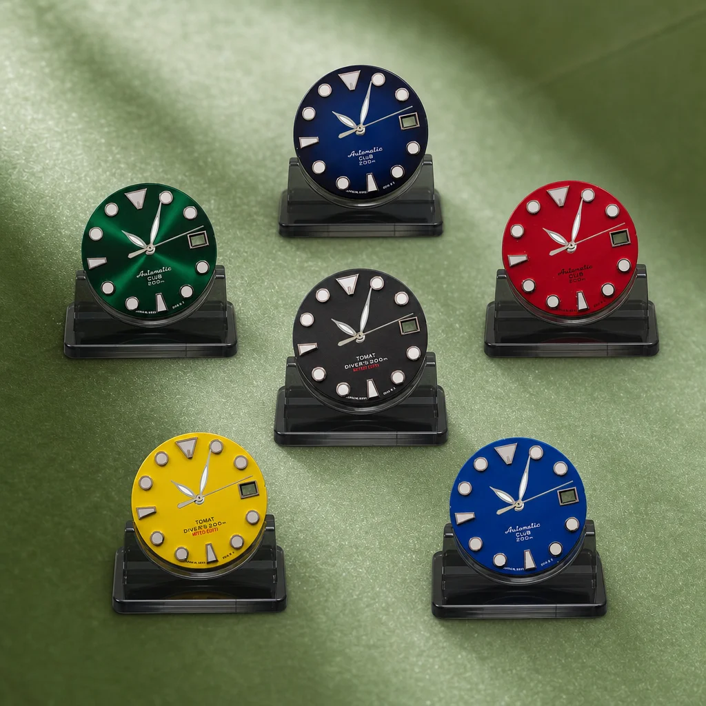 NH NH35 Movements S Logo 28.5mm SKX007 Matte Dial 3C Green Luminous Watches for men Watch Modification Accessories
NH NH35 Movements S Logo 28.5mm SKX007 Matte Dial 3C Green Luminous Watches for men Watch Modification Accessories