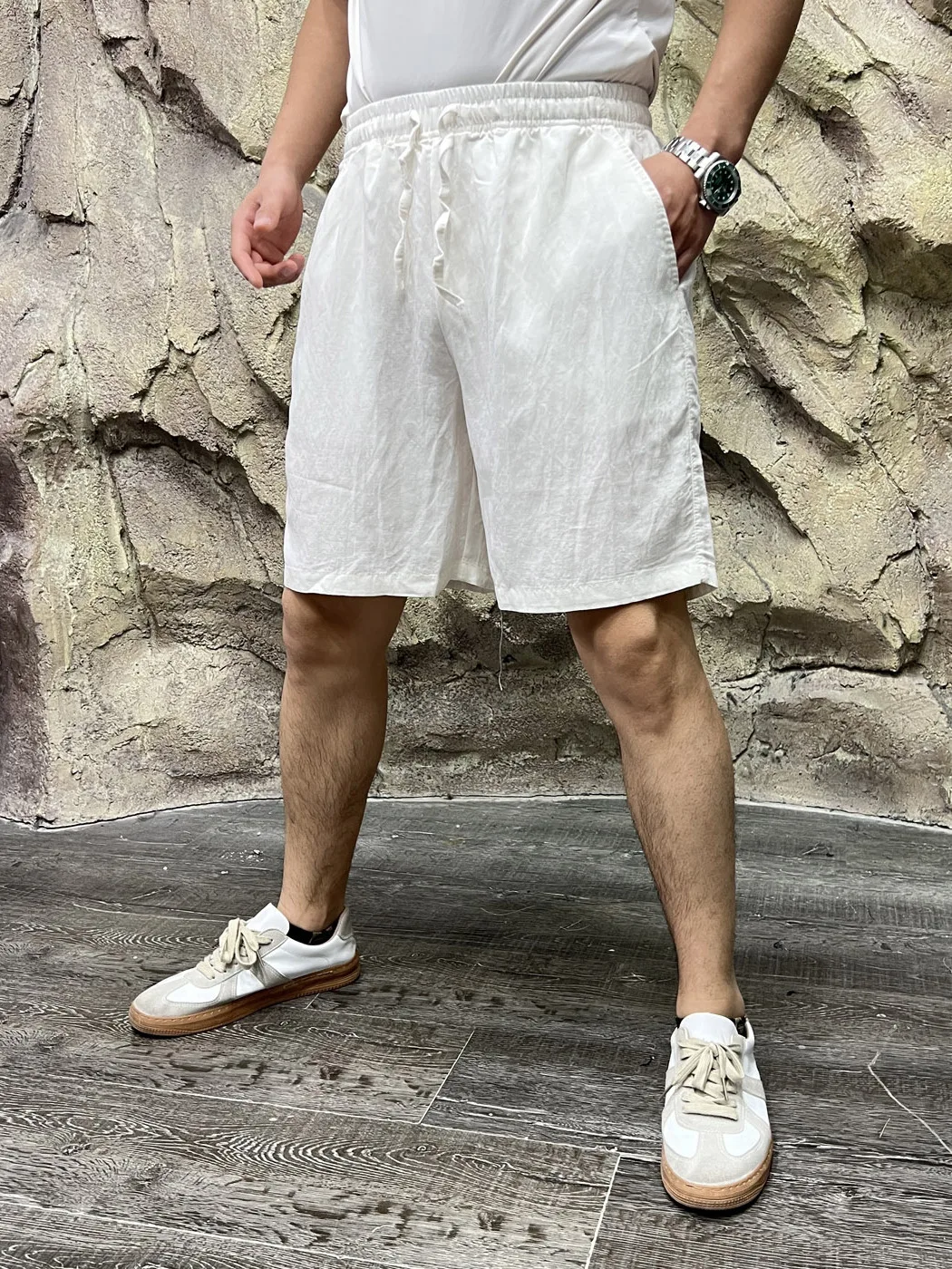 Summer Men's Lightweight Breathable Linen Blend Shorts Elastic Waist Quick Dry Luxury Comfortable Standard Fit Short P...
Summer Men's Lightweight Breathable Linen Blend Shorts Elastic Waist Quick Dry Luxury Comfortable Standard Fit Short P...