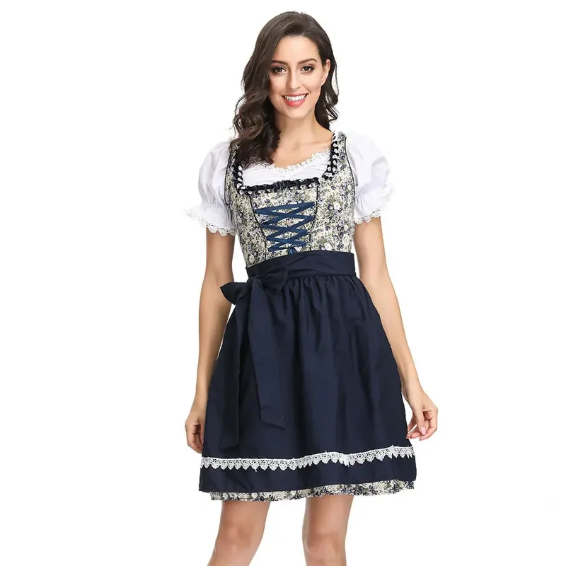 Women Vintage German Oktoberfest Costume Bavarian Beer Girl Dress Halloween Carnival Party Cosplay Fancy Dress Up
Women Vintage German Oktoberfest Costume Bavarian Beer Girl Dress Halloween Carnival Party Cosplay Fancy Dress Up