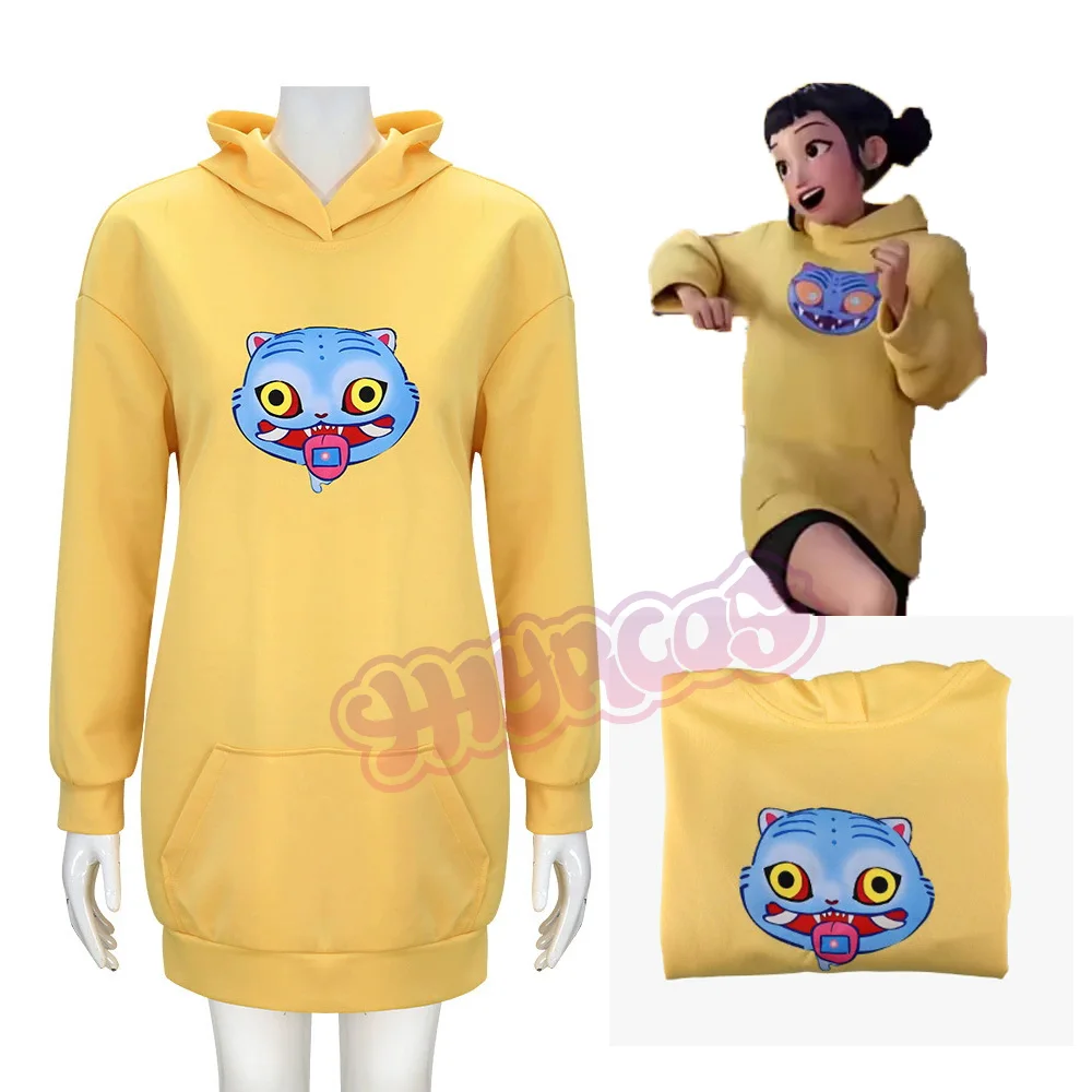 KPop Zoey Косплей Желтая толстовка с капюшоном Demon TV Hunters Маскировка для ролевых игр Женщины Идол Девушки Повседневный костюм Хэллоуин Карнавальный костюм для вечеринки
KPop Zoey Косплей Желтая толстовка с капюшоном Demon TV Hunters Маскировка для ролевых игр Женщины Идол Девушки Повседневный костюм Хэллоуин Карнавальный костюм для вечеринки