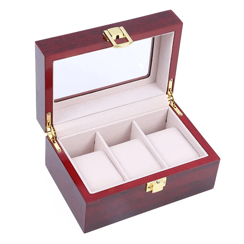 Watch Jewelry Box for Men 3 Slot Watch Box,Large Watch Display Case Organizer with Real Glass Window Top
Watch Jewelry Box for Men 3 Slot Watch Box,Large Watch Display Case Organizer with Real Glass Window Top