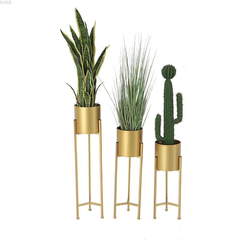 Nordic Indoor iron Gold Plant Pot Cafe Clothing Shop Display Flower Rack Shelf Green Home Decoration
Nordic Indoor iron Gold Plant Pot Cafe Clothing Shop Display Flower Rack Shelf Green Home Decoration