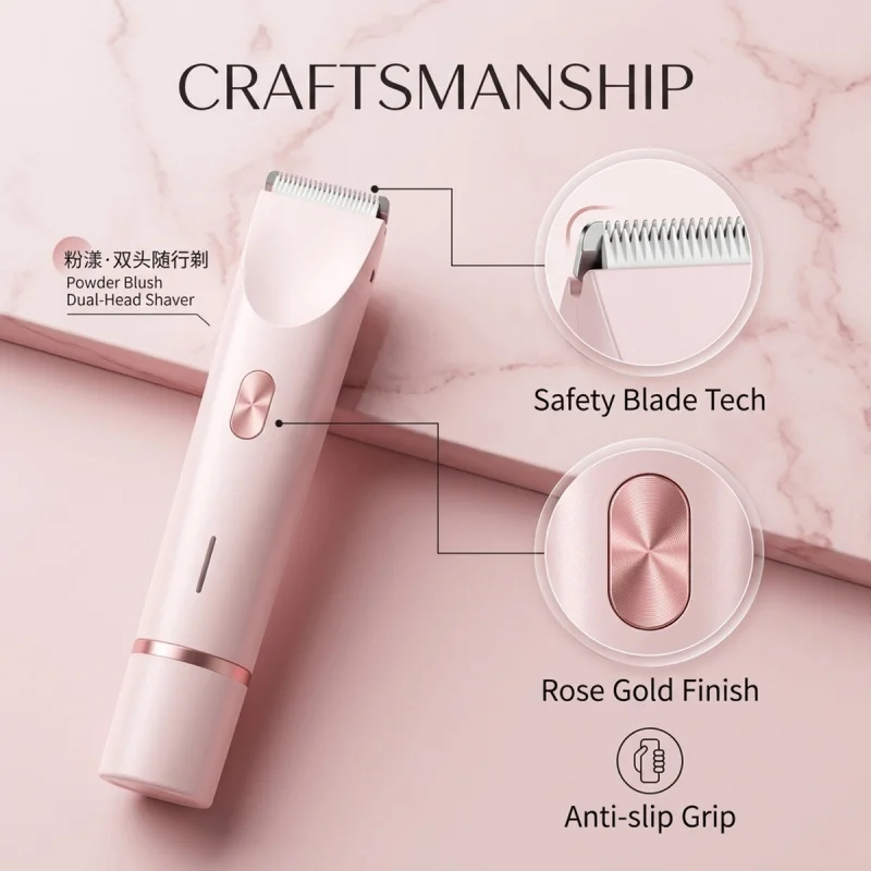 Mini Double Head Electric Epilator IPX7 Waterproof Rechargeable Women Bikini Trimmer Portable Body Hair Remover Shaver For Armpi
Mini Double Head Electric Epilator IPX7 Waterproof Rechargeable Women Bikini Trimmer Portable Body Hair Remover Shaver For Armpi