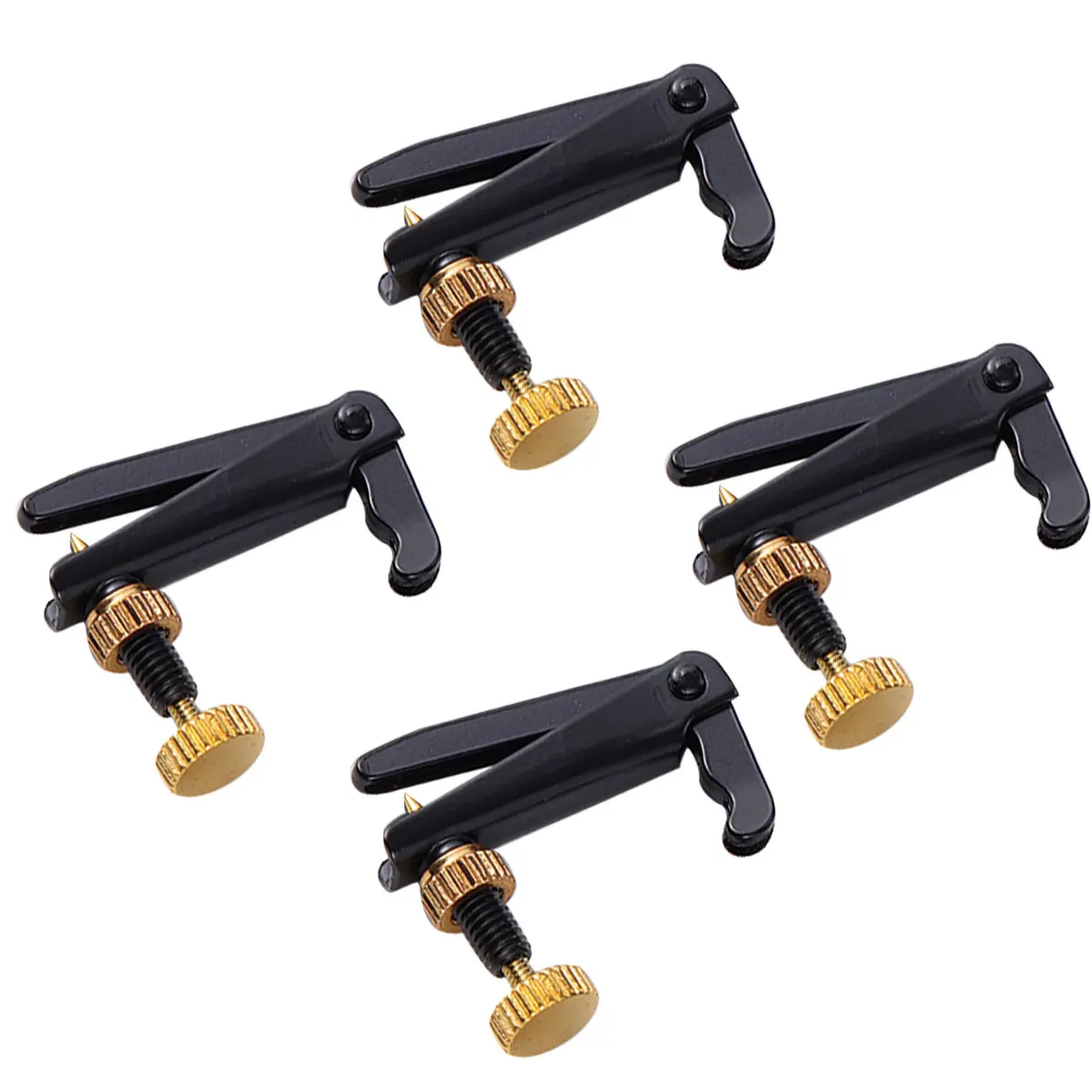 4 Pcs Violin Tuner Compact Fine Regulator Parts and Accessories String Adjuster Tool
4 Pcs Violin Tuner Compact Fine Regulator Parts and Accessories String Adjuster Tool